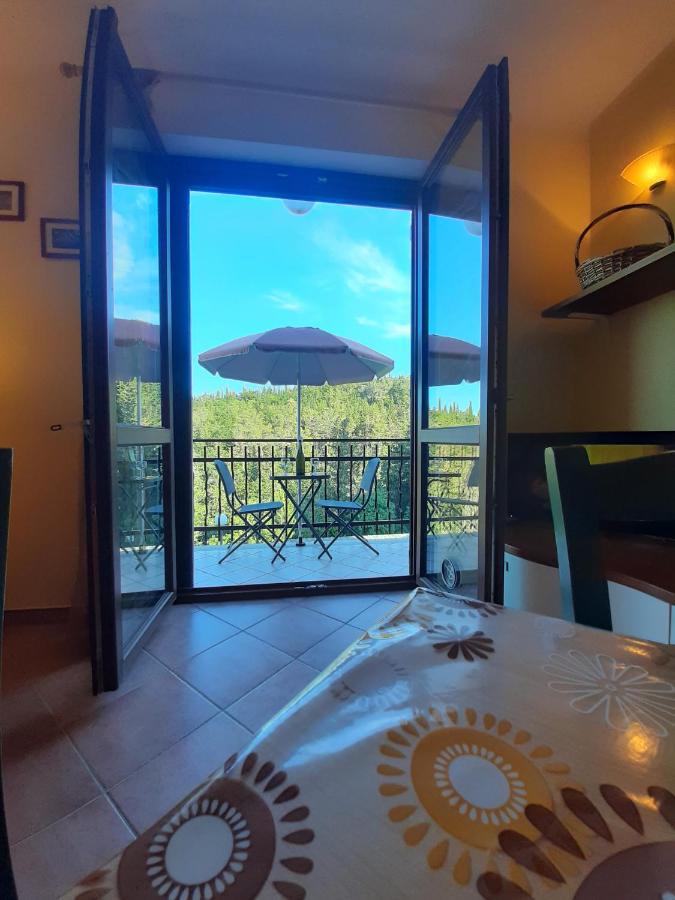 巴尼圣菲利波Terrazza Su Fosso Bianco公寓 外观 照片